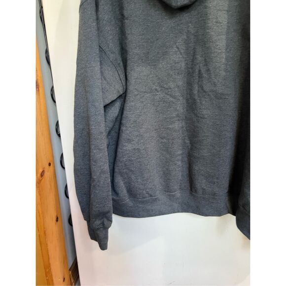 Cowgirl Tuff Co Grey Hoodie On A Gildan Sweatshirt Woman’s Size Large - Picture 9 of 13